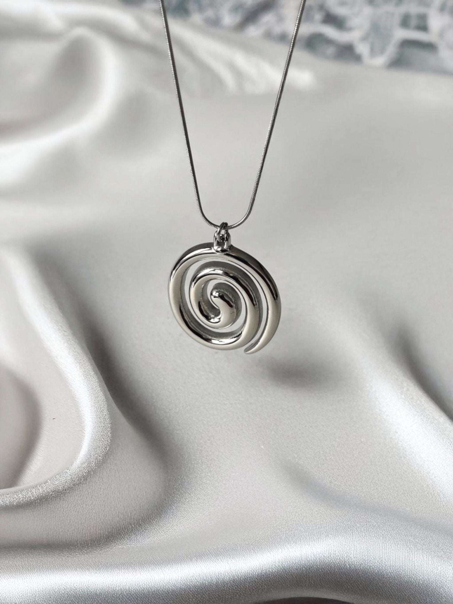 JUNI NECKLACE SILVER - scandivv