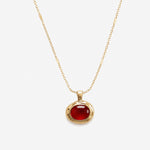LENA NECKLACE IN RED - scandivv
