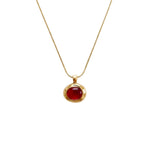 LENA NECKLACE IN RED - scandivv
