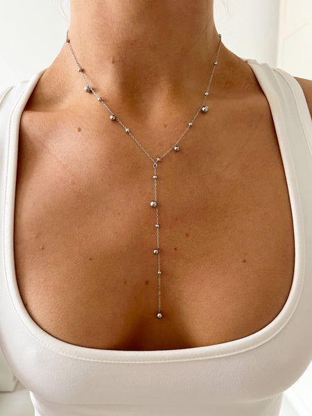 LILA NECKLACE SILVER – scandivv