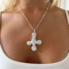 LISE NECKLACE SILVER - scandivv
