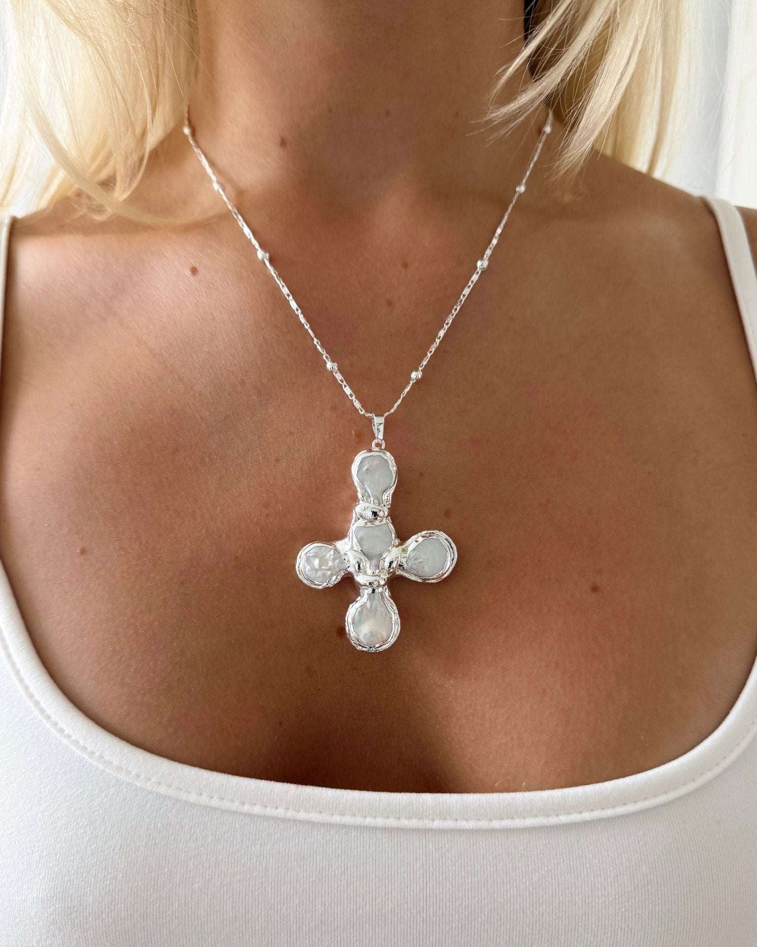 LISE NECKLACE SILVER - scandivv