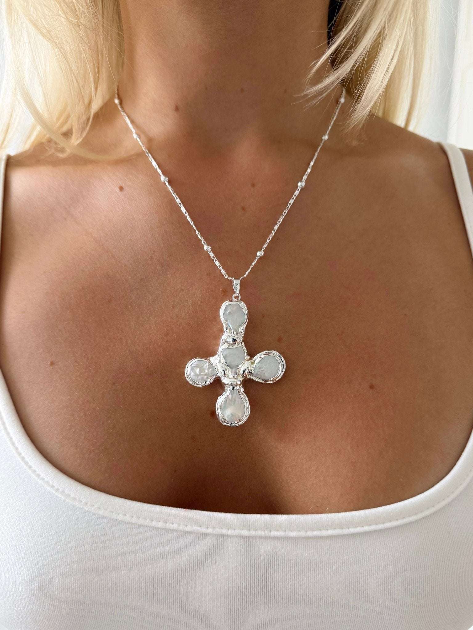 LISE NECKLACE SILVER - scandivv