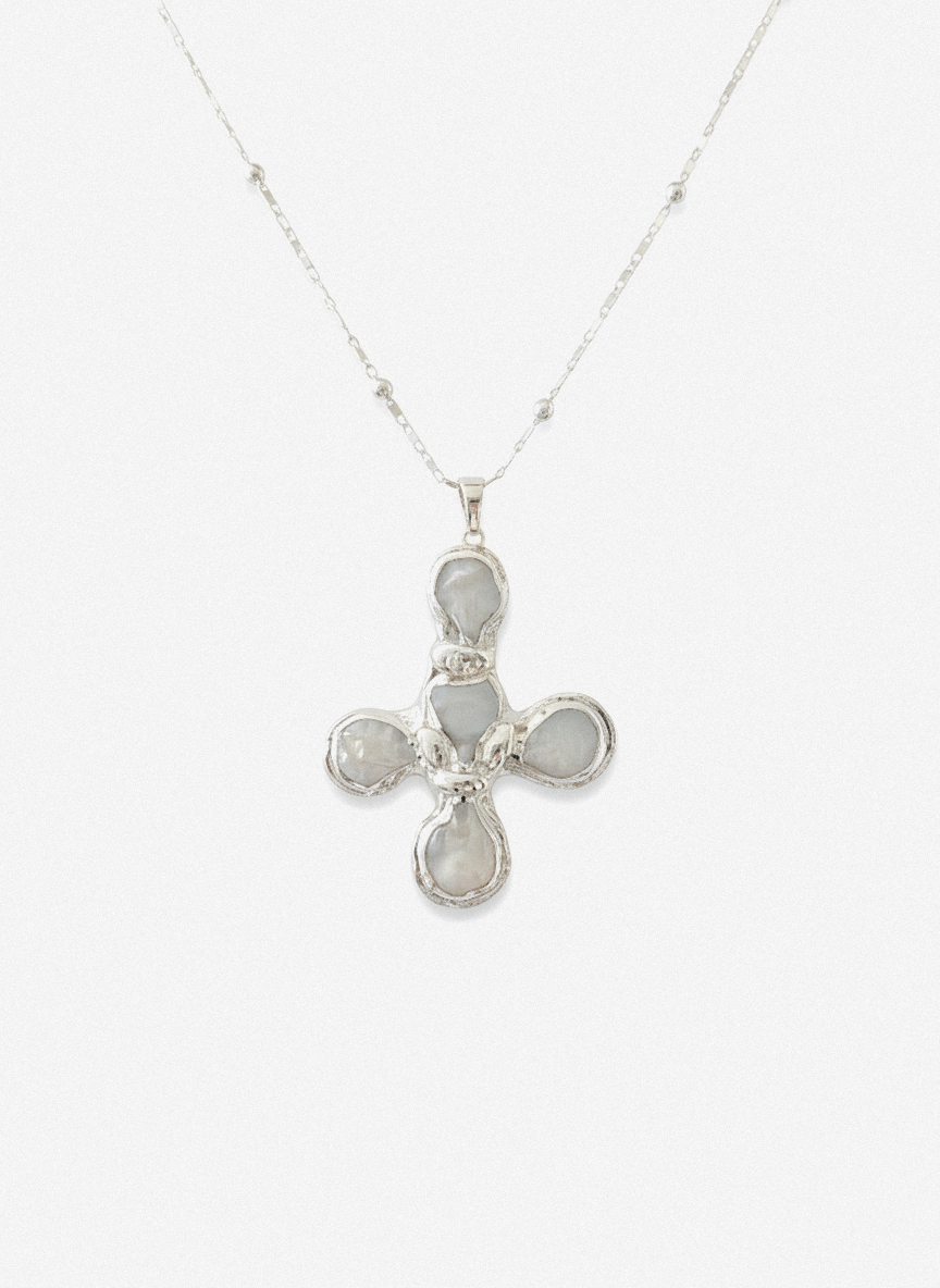 LISE NECKLACE SILVER - scandivv