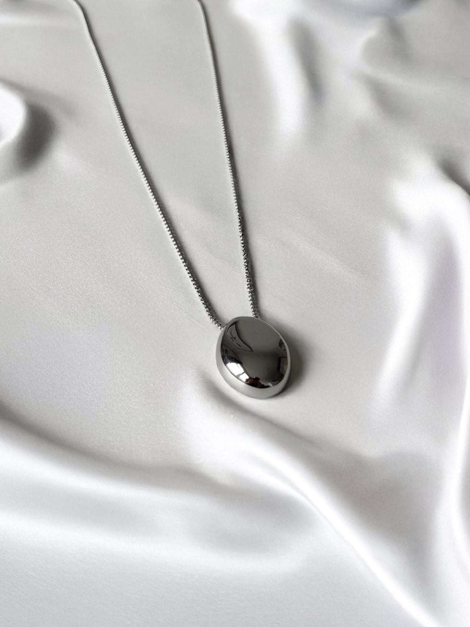 LIV NECKLACE SILVER - scandivv