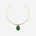 LUMI NECKLACE GREEN - scandivv