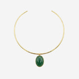 LUMI NECKLACE GREEN - scandivv