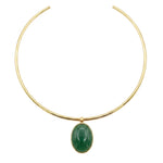 LUMI NECKLACE GREEN - scandivv