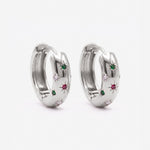 LUNA EARRINGS SILVER - scandivv