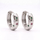 LUNA EARRINGS SILVER - scandivv
