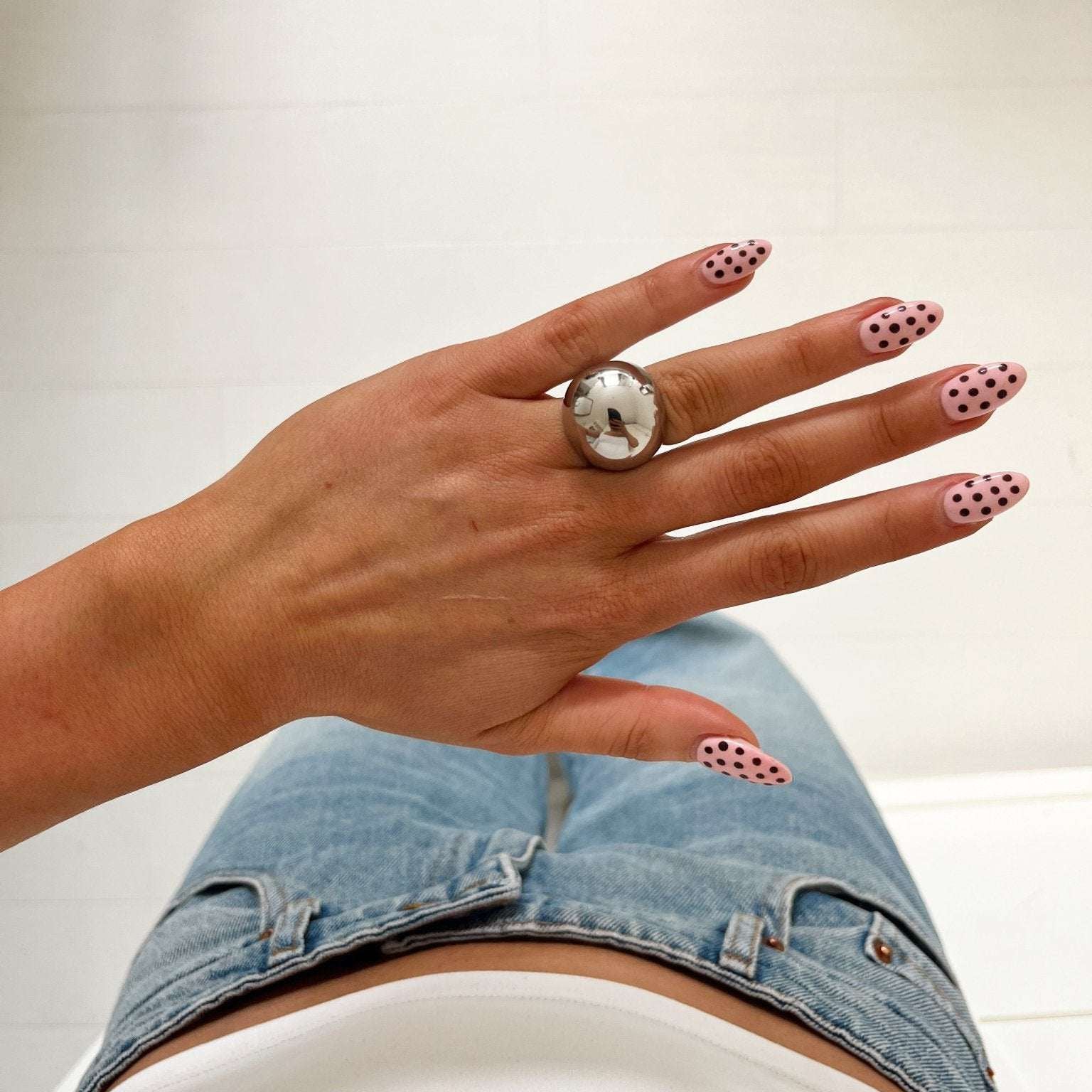 MAXI RING SILVER - scandivv