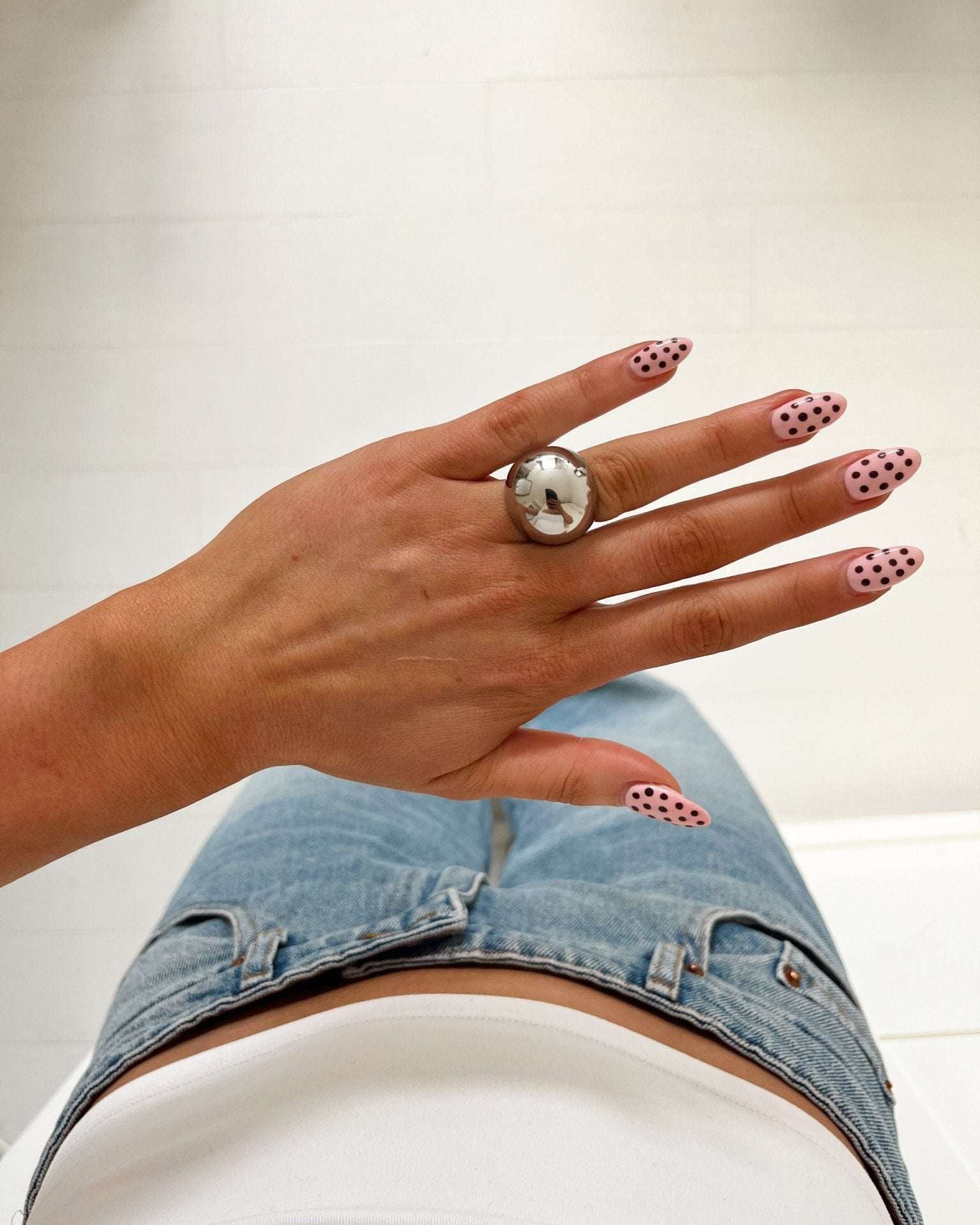 MAXI RING SILVER - scandivv