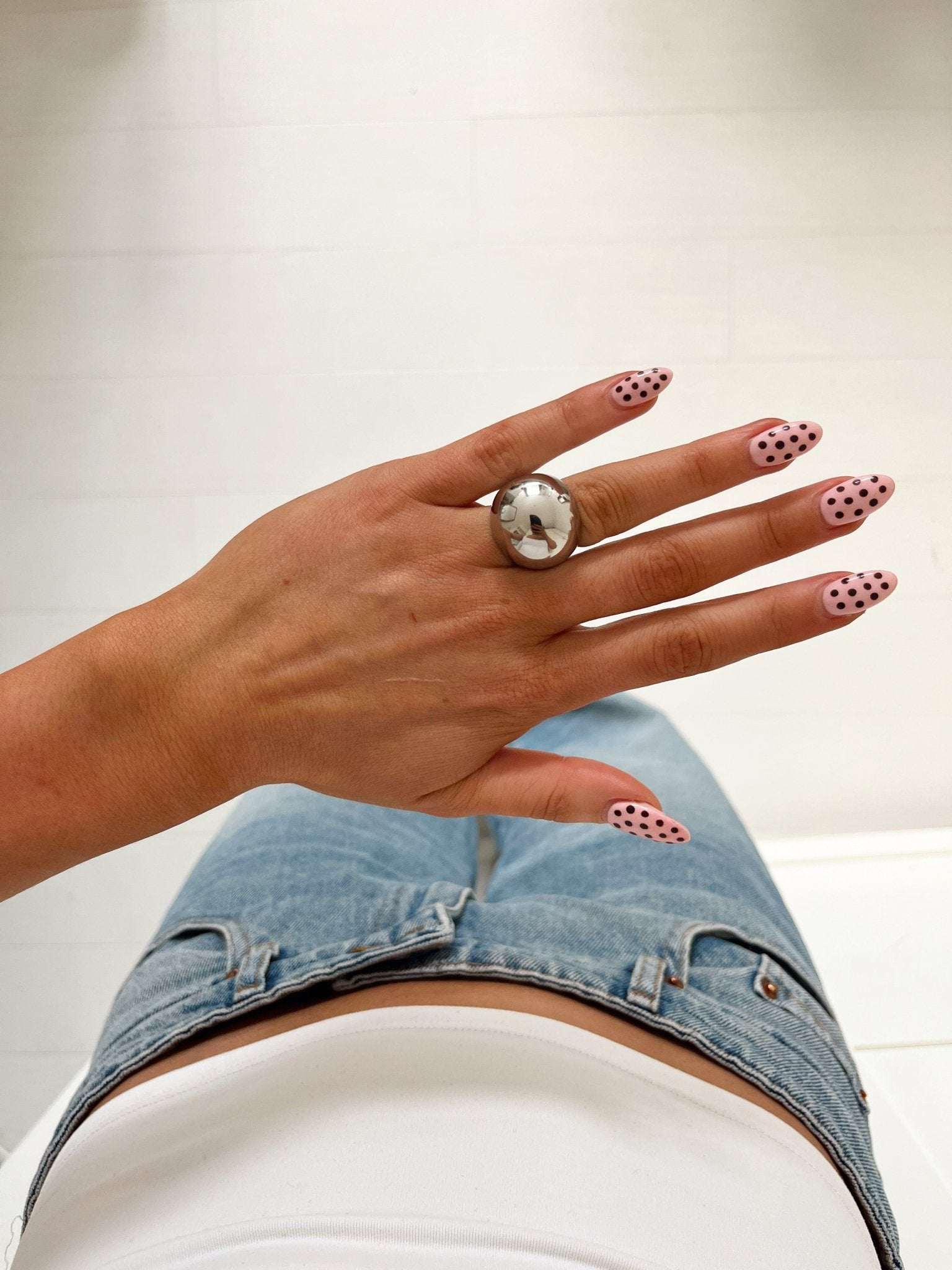 MAXI RING SILVER - scandivv