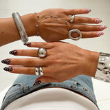 MAXI RING SILVER - scandivv