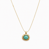 LENA NECKLACE IN TURQUOISE - scandivv