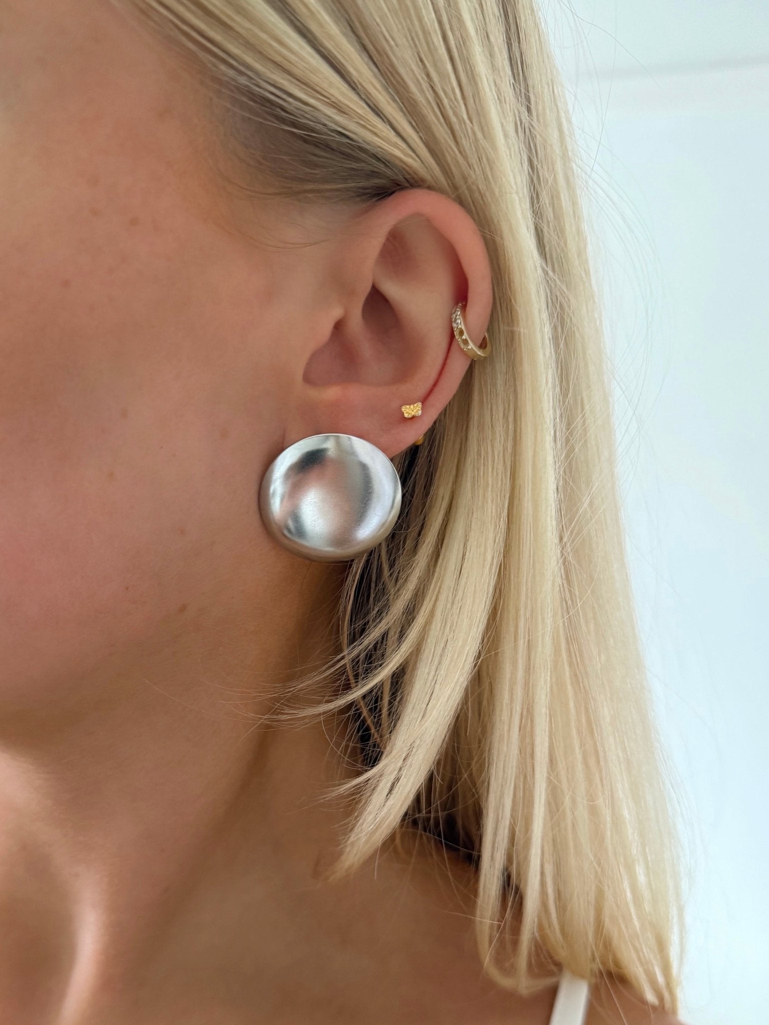 OLLI EARRINGS SILVER - scandivv