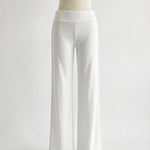 MAEVE SHELL BUTTONS PANTS IN WHITE - scandivv