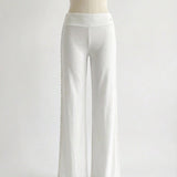 MAEVE SHELL BUTTONS PANTS IN WHITE - scandivv