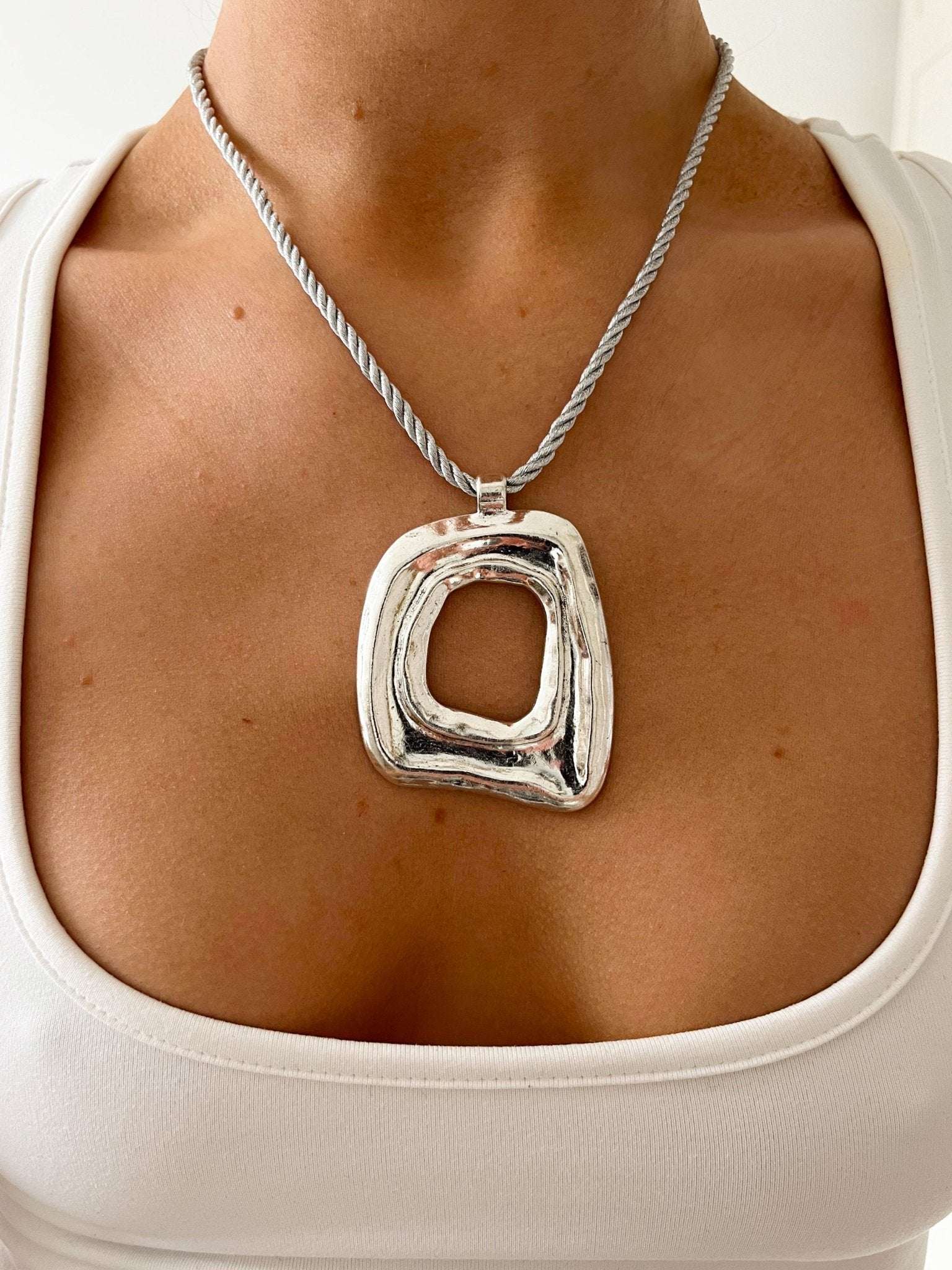 PIEN NECKLACE SILVER - scandivv
