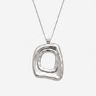 PIEN NECKLACE WITH CHAIN SILVER - scandivv