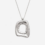 PIEN NECKLACE WITH CHAIN SILVER - scandivv