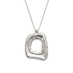 PIEN NECKLACE WITH CHAIN SILVER - scandivv
