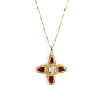 RENS NECKLACE IN RED - scandivv
