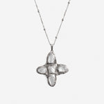 RENS NECKLACE SILVER PEARL - scandivv