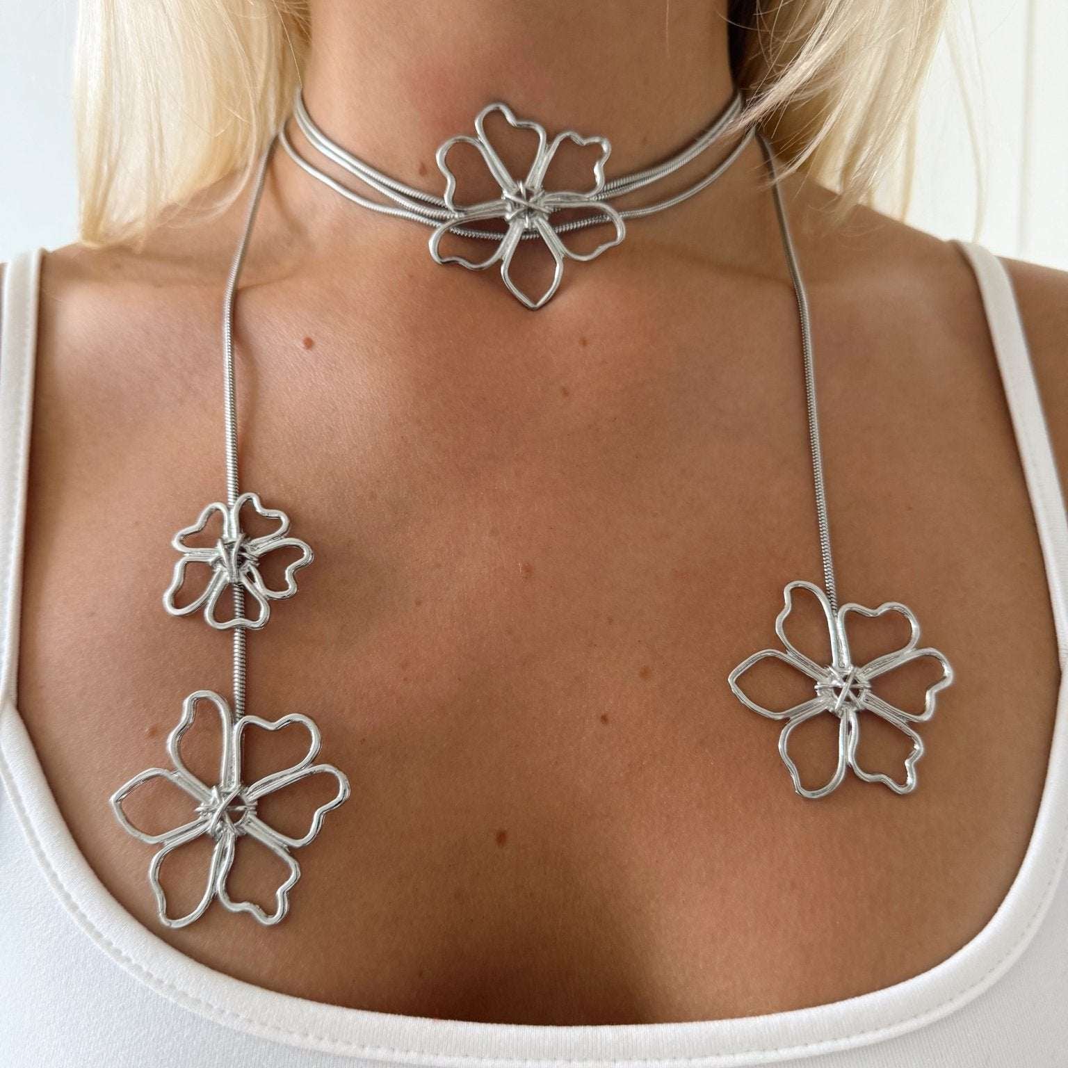 ROBIN NECKLACE SILVER - scandivv