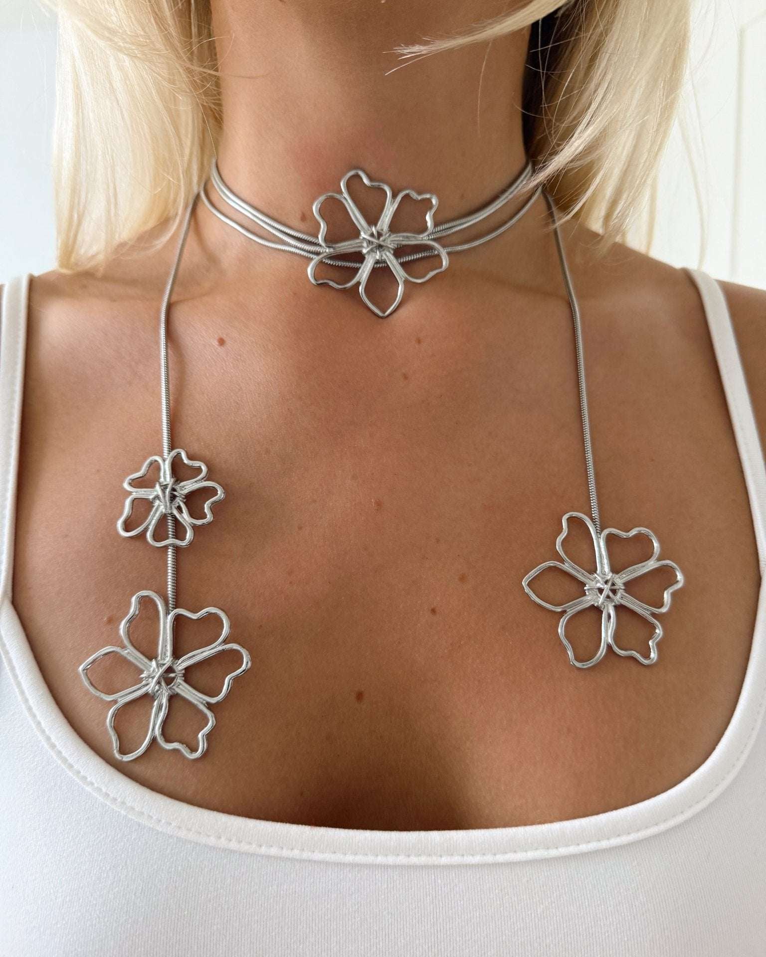 ROBIN NECKLACE SILVER - scandivv