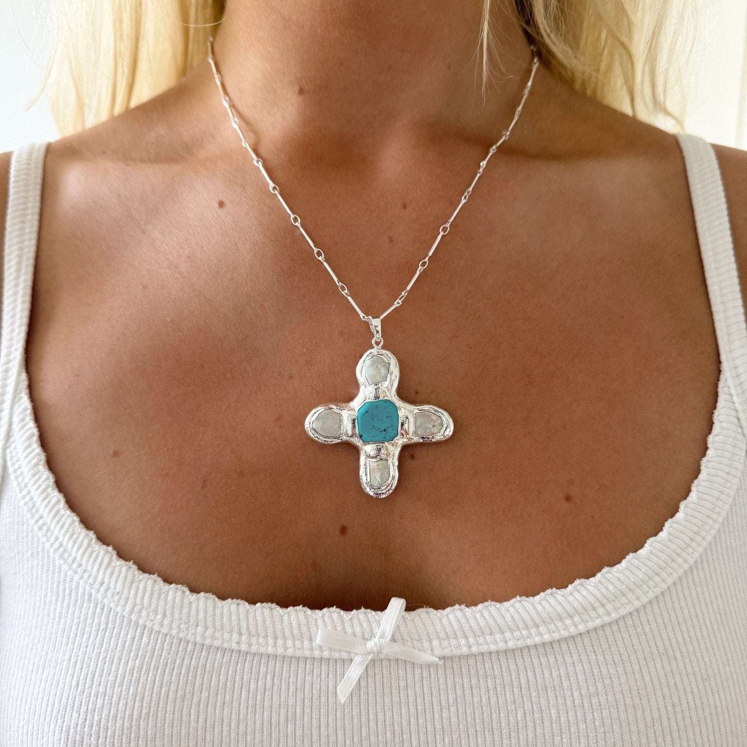 SAGE NECKLACE SILVER - scandivv