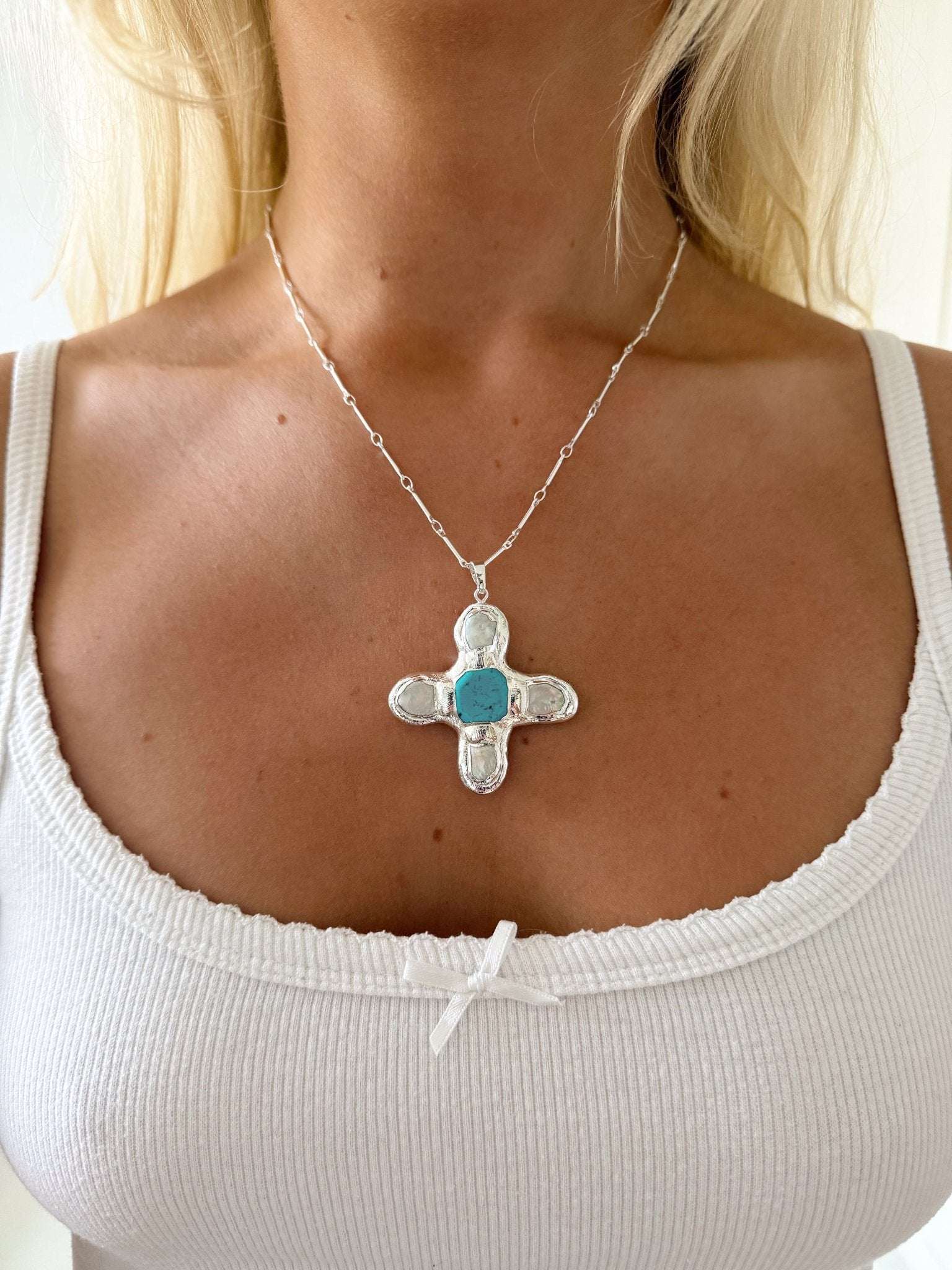 SAGE NECKLACE SILVER - scandivv
