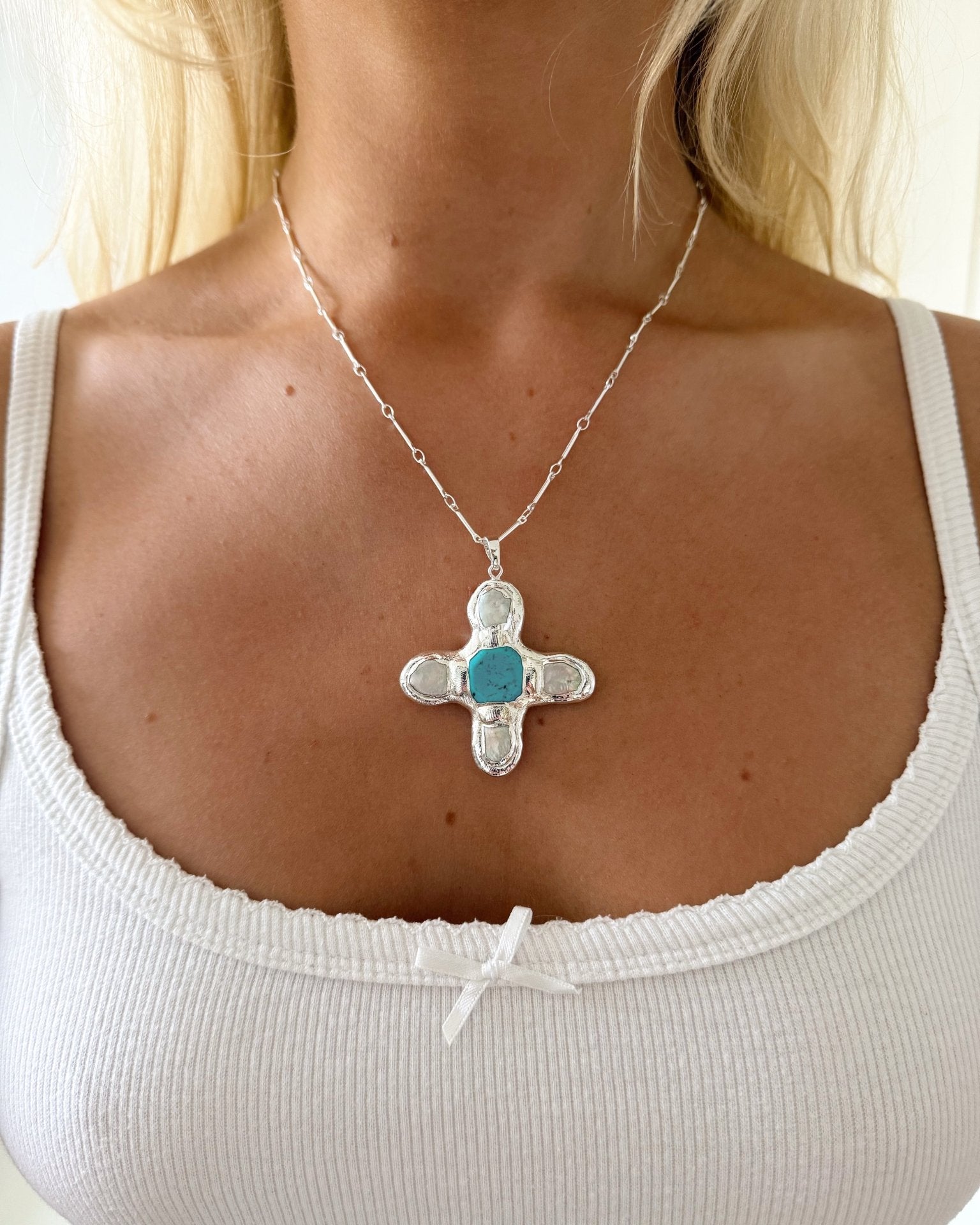 SAGE NECKLACE SILVER - scandivv