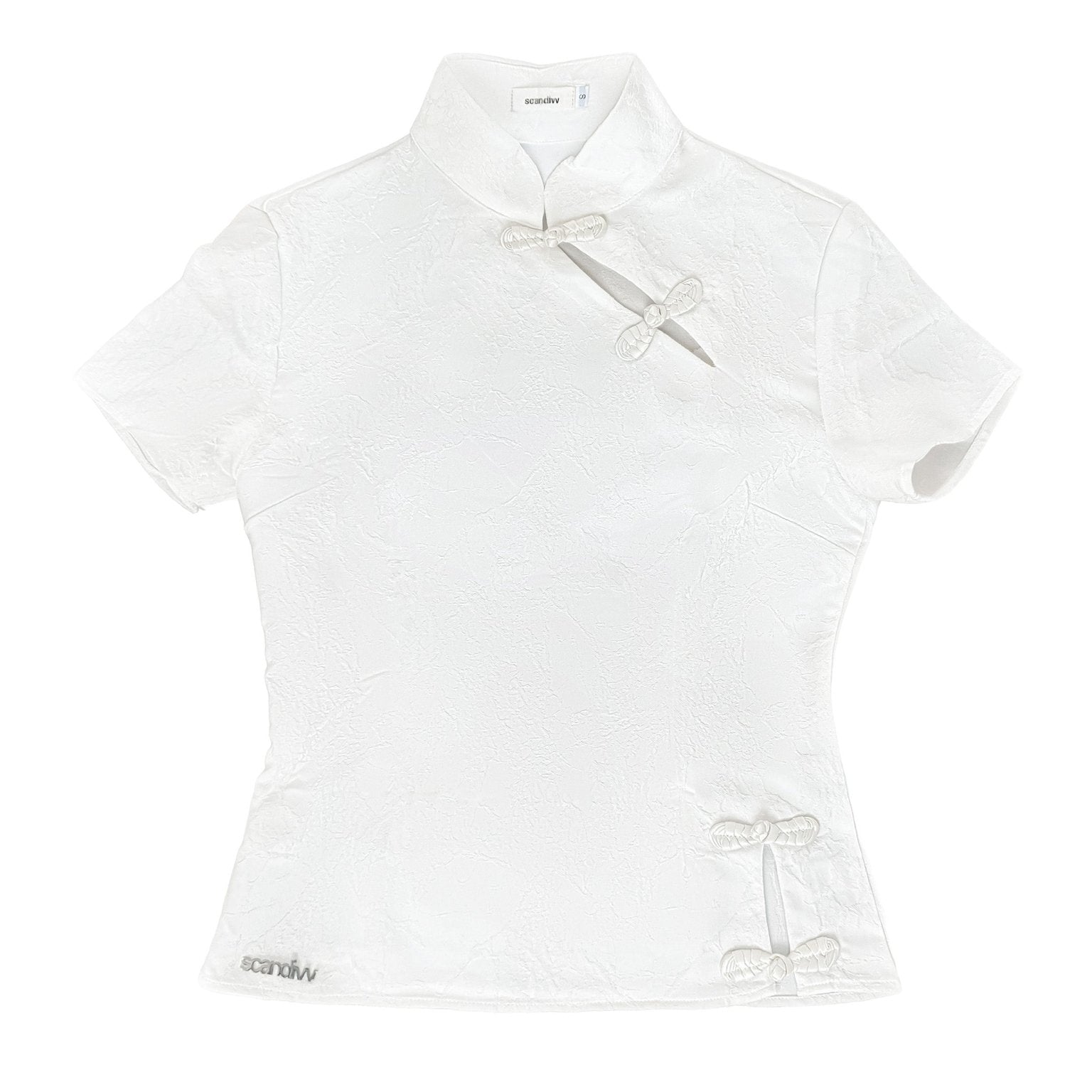 SUUS COLLAR TOP IN CREAM - scandivv