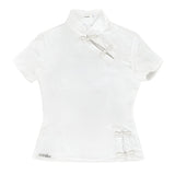 SUUS COLLAR TOP IN CREAM - scandivv