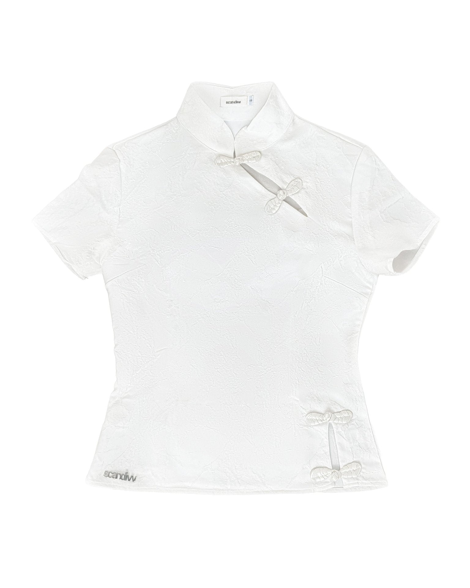 SUUS COLLAR TOP IN CREAM - scandivv