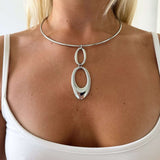 TAMMI NECKLACE SILVER - scandivv