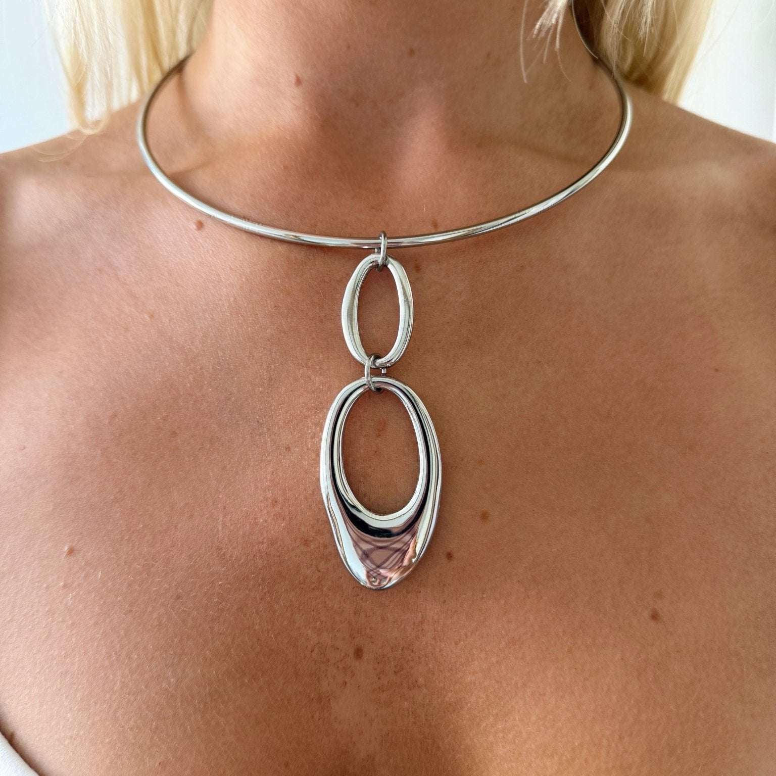 TAMMI NECKLACE SILVER - scandivv