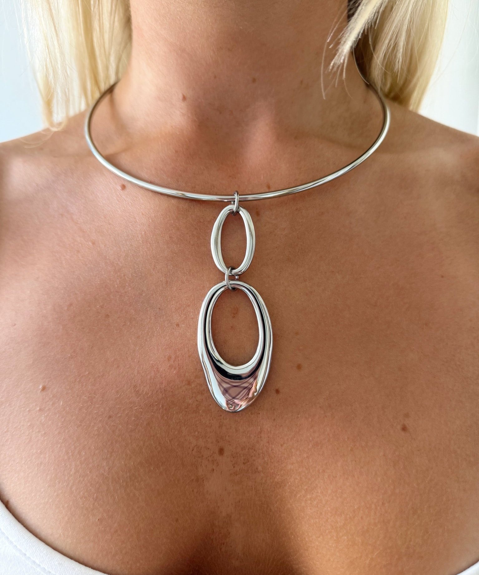 TAMMI NECKLACE SILVER - scandivv