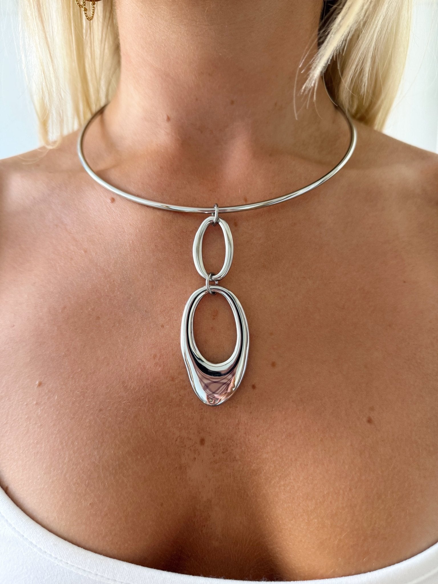 TAMMI NECKLACE SILVER - scandivv