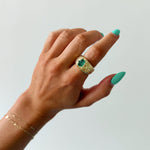 BEER RING IN AQUA - scandivv