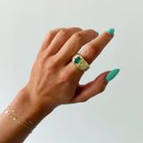 BEER RING IN AQUA - scandivv