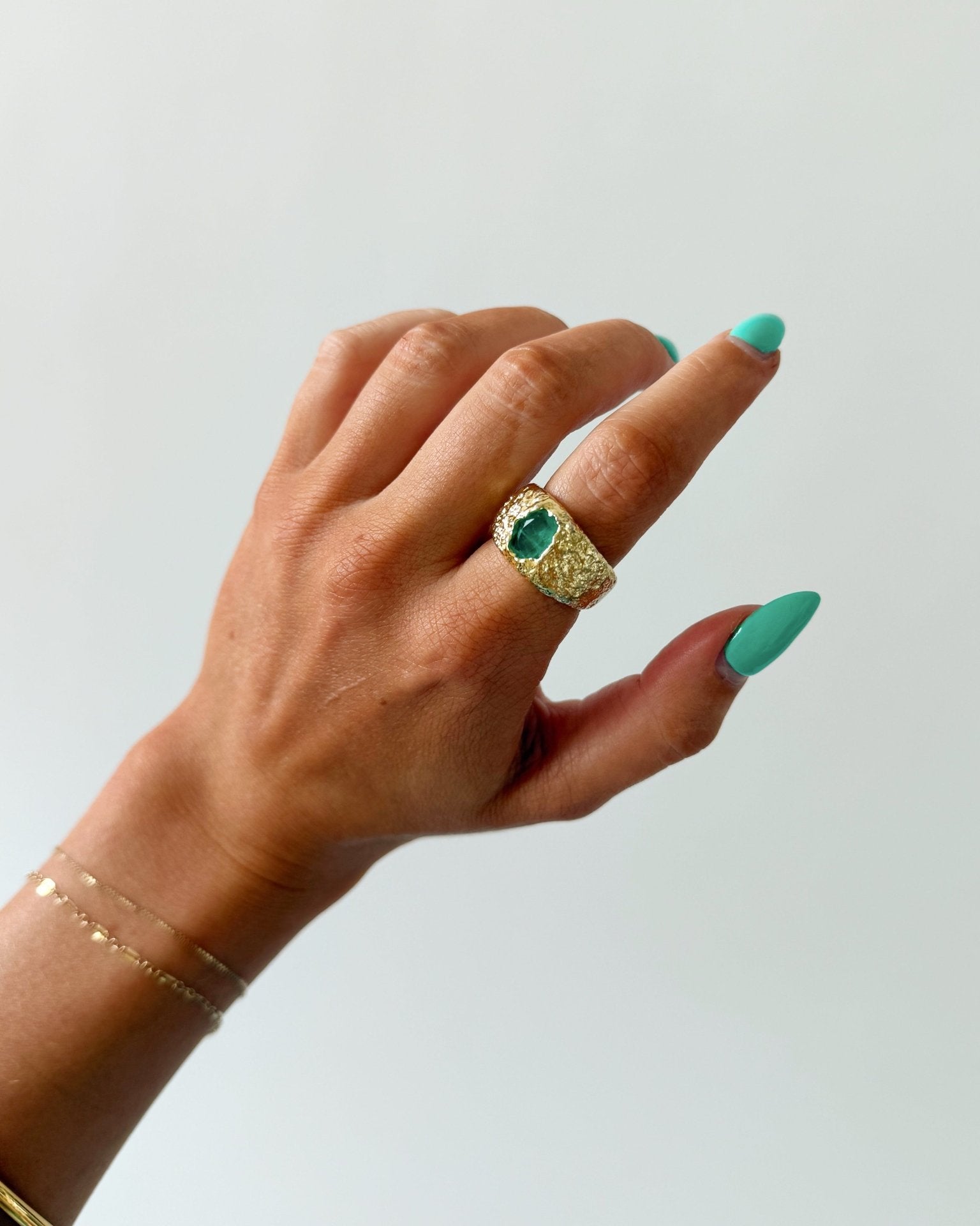 BEER RING IN AQUA - scandivv