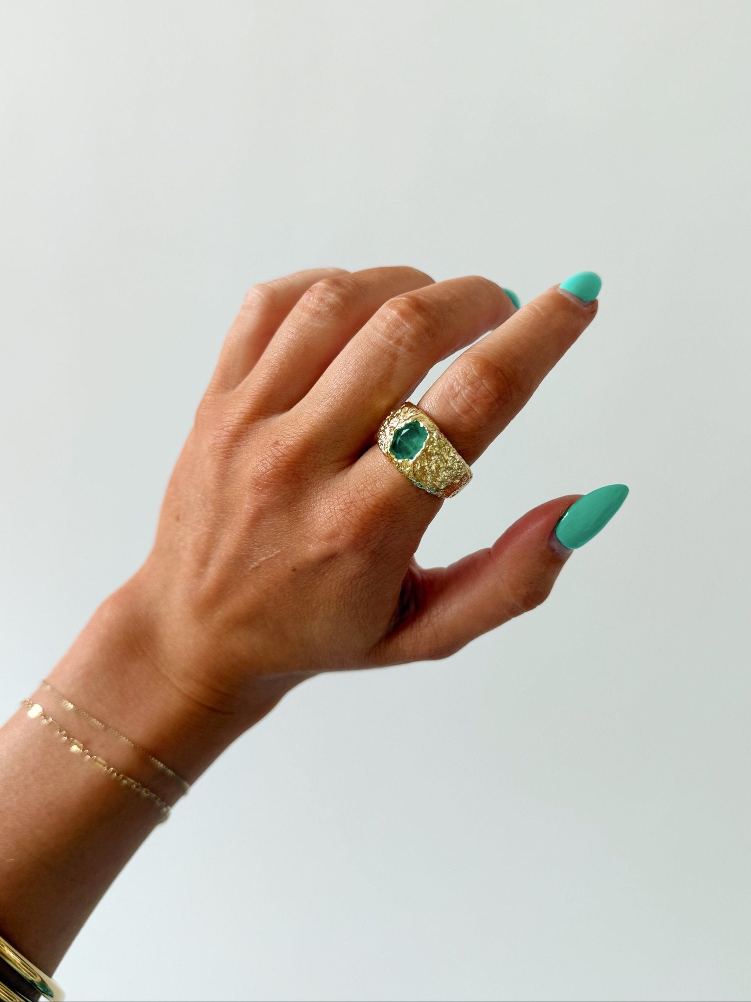 BEER RING IN AQUA - scandivv