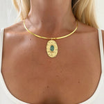 BIBI NECKLACE IN TURQUOISE - scandivv