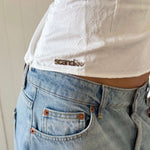 SUUS COLLAR TOP IN CREAM - scandivv