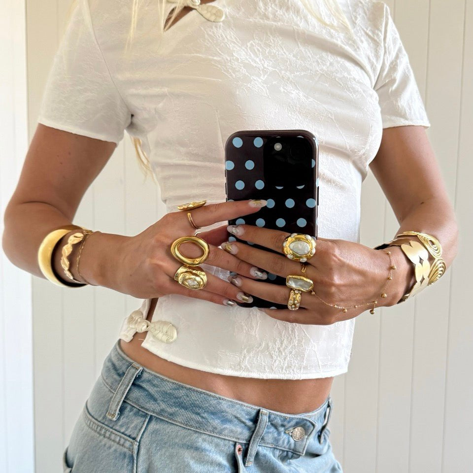 SUUS COLLAR TOP IN CREAM - scandivv