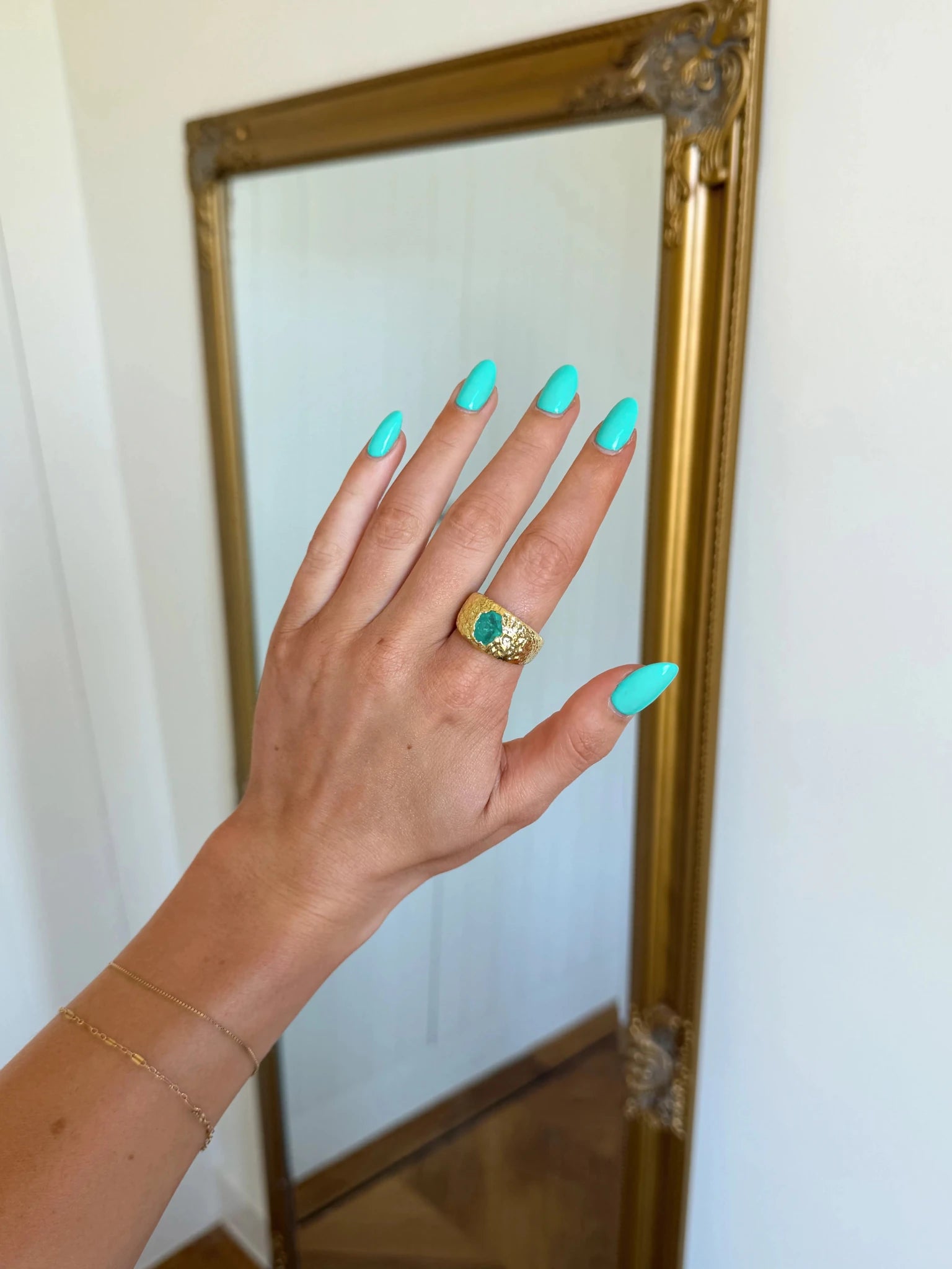 BEER RING IN AQUA - scandivv
