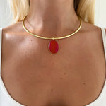 LUMI NECKLACE RED - scandivv