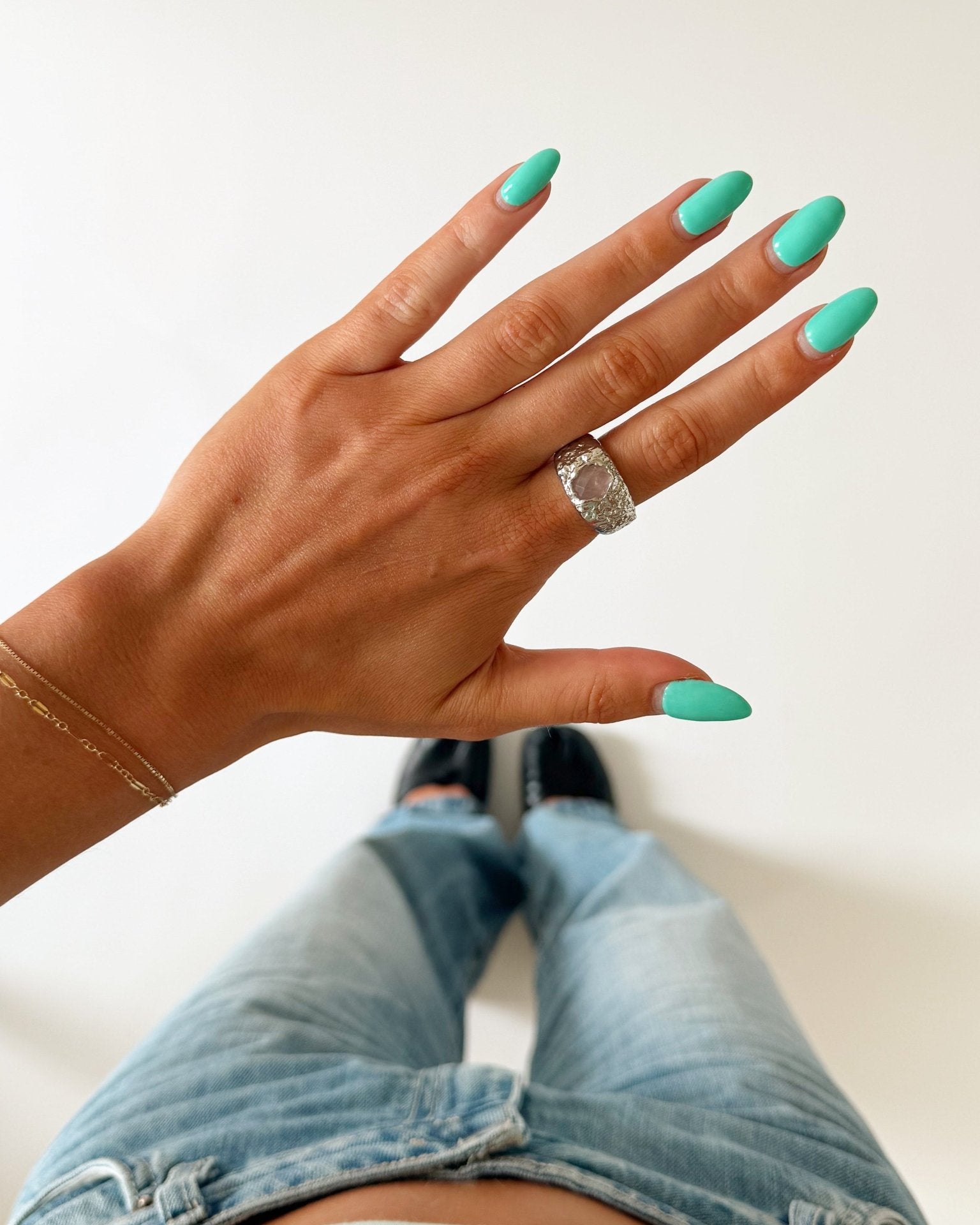 BEER RING SILVER IN ROSE - scandivv